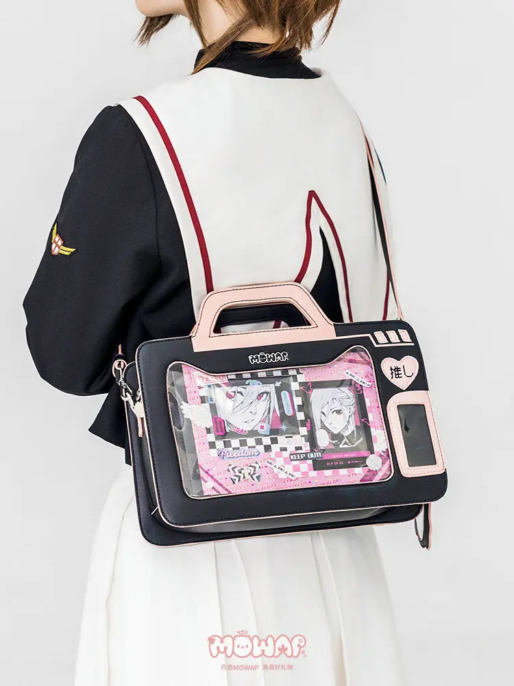 Original Design Bag Cat Camera Small Capacity Crossbody Bag for Women's Backpack Commuter Bag