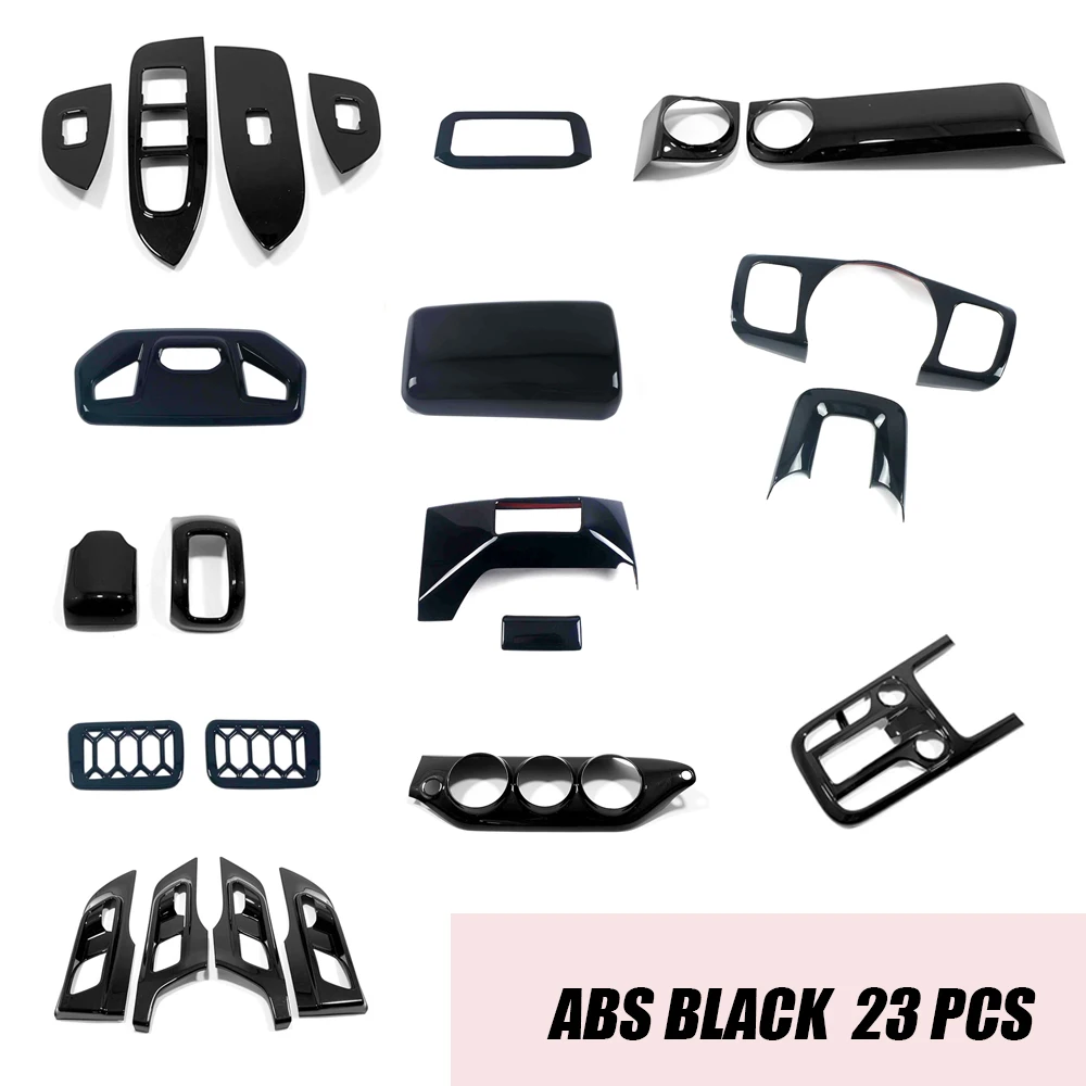 

ABS black For GWM Great Wall Tank 300 2021 2022 Look Car conditioner air Outlet reading light Door Window Lift cover trim