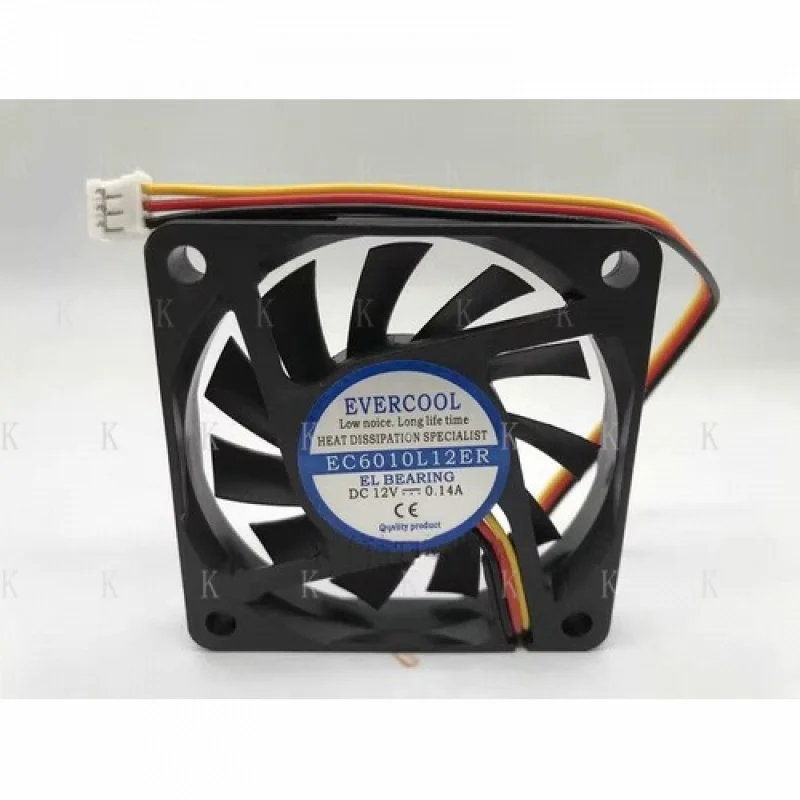 

C НОВЫЙ охлаждающий вентилятор для EVERCOOL EC6010L12ER DC12V 0,14A