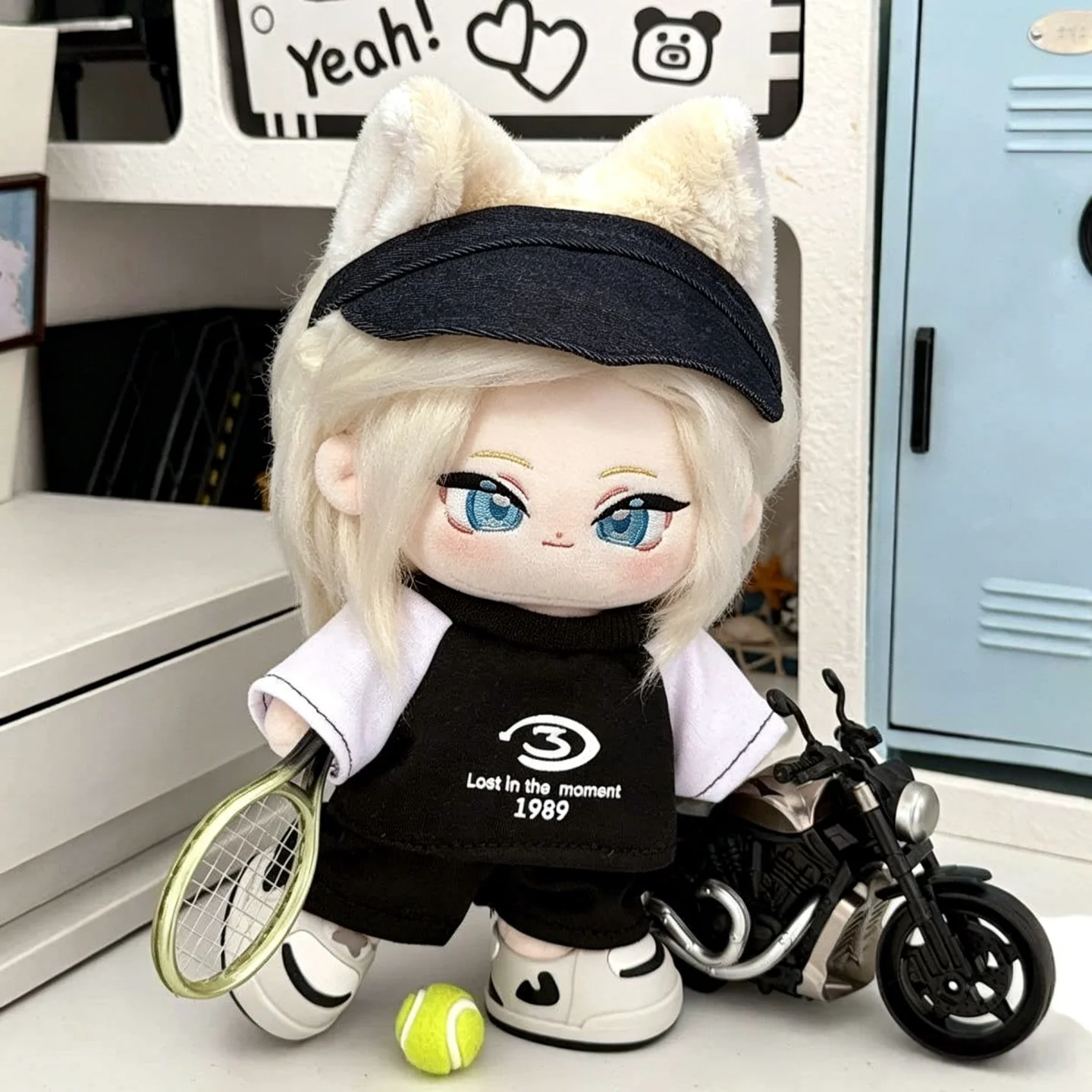 Anime Game Identity V Tracy Reznik 20cm Stuffed Cotton Doll Cute Dress Up Plush Toys for Adults and Children to Collect as Gifts