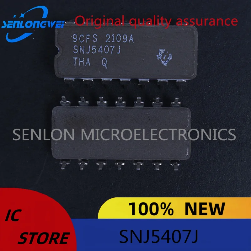 New original SNJ5407 SNJ5407J CDIP14pin DIP Ceramic buffer chip