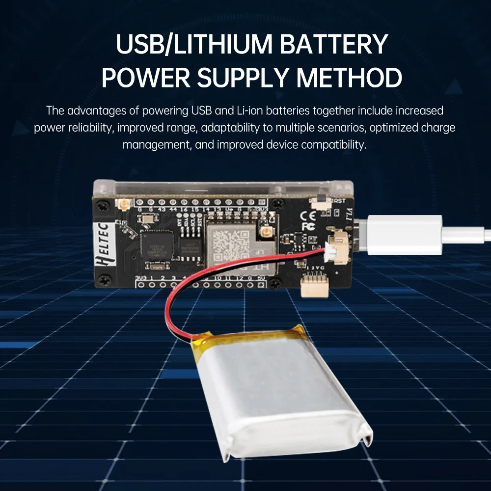 Esp32-S3-R8 Lorawan Protocolo Bt Placa de Desenvolvimento Wifi Com 1.9 Polegadas Tft Ht-Vmt190 Módulo de Placa de Desenvolvimento