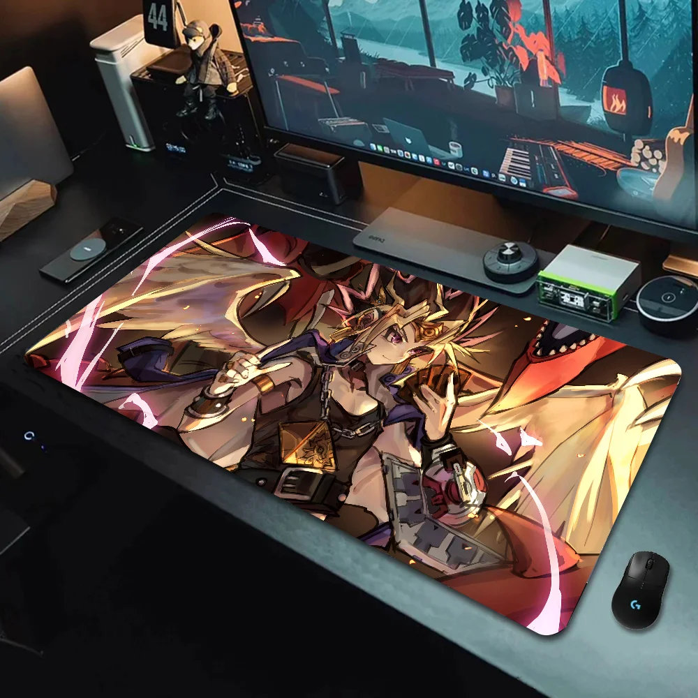 Game Yu-Gi-Oh! Yami Yugi Mousepad Desk Mat gaming accessories Large Gaming Mouse Pad XXL Non-Slip Rubber Game Computer