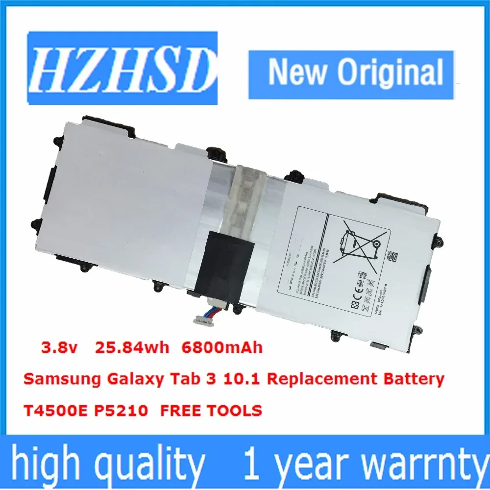 

3.8V 6800mAh new Original T4500E Laptop Battery For Samsung For Galaxy Tab 3 10.1 P5200 P5210 P5213