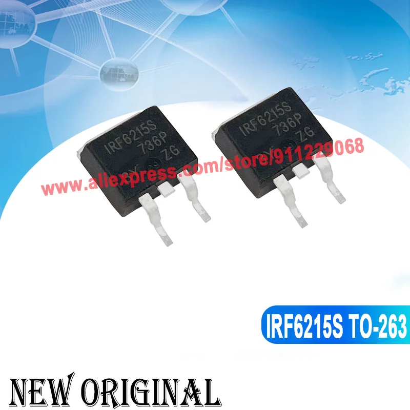 (5 Pieces) IRF6218S F6218S IRF6215S F6215S  TO-263 / FQB12P20 -200V -12A / 4275G TLE4275G / RFN20NS3SW  TO-263