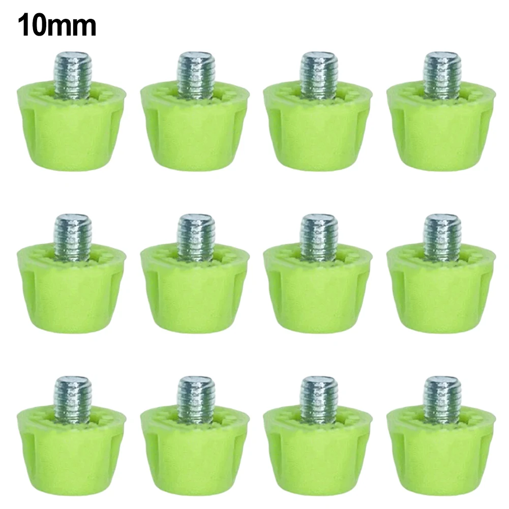 12pcs Football Shoe Nails Football Boot Studs Anti-slip Soccer Studs 7mm 10mm Replacement Spikes Football Studs Accessories