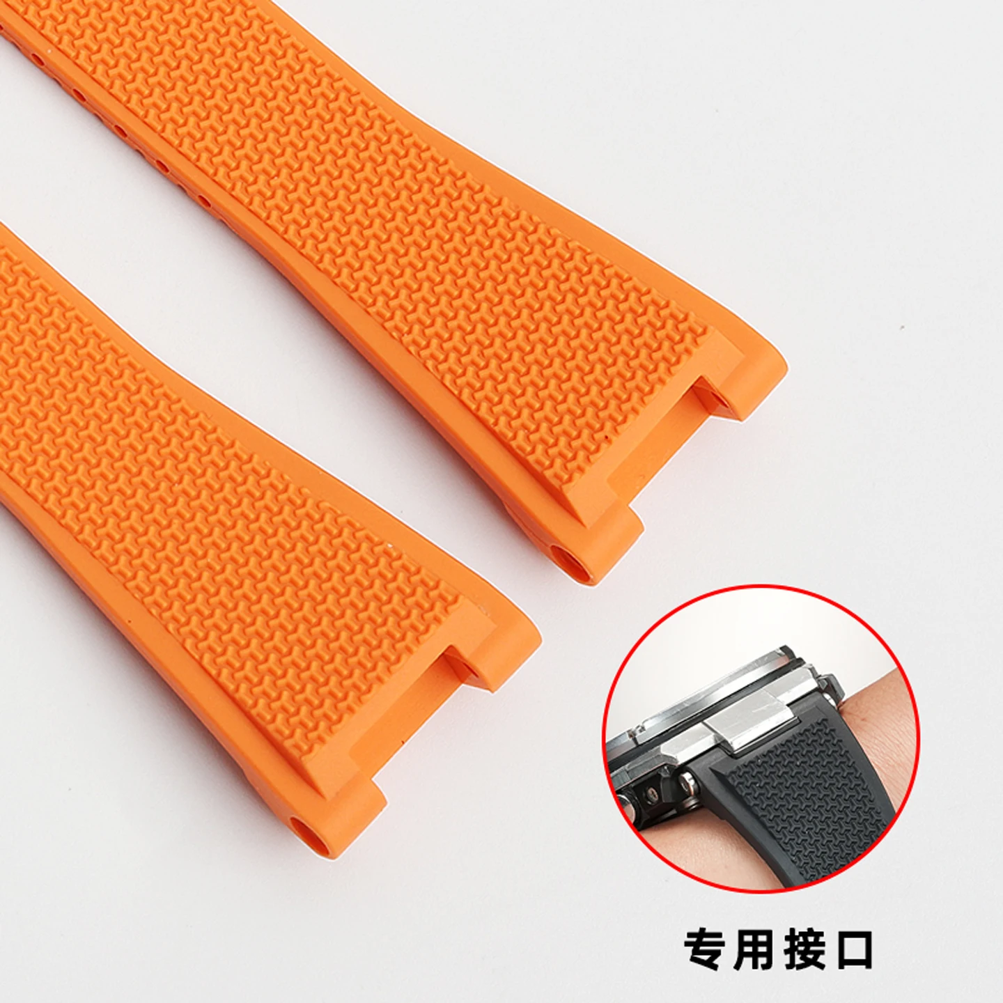 Pasek do zegarka Casio 5625 MRG B2000 specjalny żywiczny pasek MRG-G2000 wodoodporny sportowy silikonowy pasek akcesoria rowek