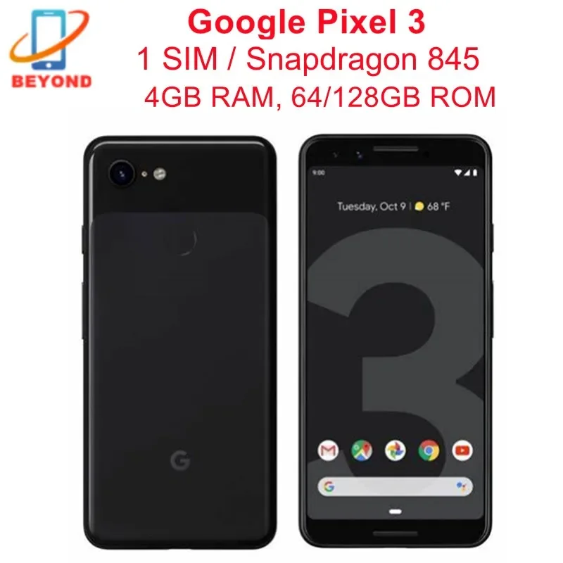google pixel 3 XL 64GB SIMフリー ジェットブラック Amazon.com: Google Pixel 3 XL 64GB Unlocked GSM & CDMA 4G LTE
