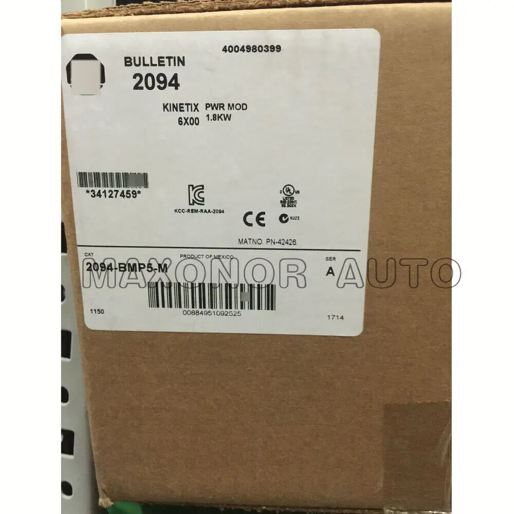 

Brand New Box with 2094-BMP5-M 2094BMP5M Kinetix 6000 Axis Module EXPRESS ZX