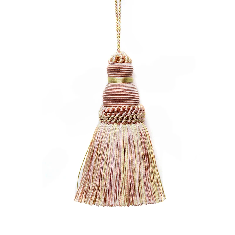 Hanging Rope Silk Tassel Trim for DIY, 1Pc
