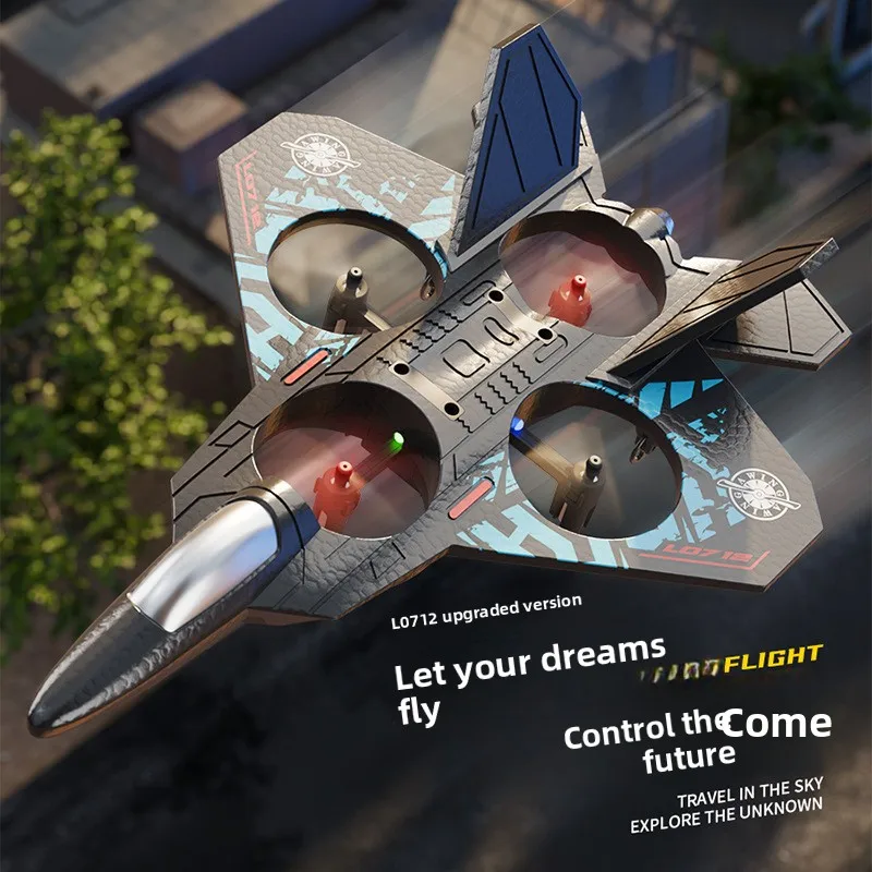 

L0712 Quadcopter Remote Control Aircraft Quadcopter Fixed Height EPP Foam Drone Stunt Electric Aircraft Children's Toy Gifts