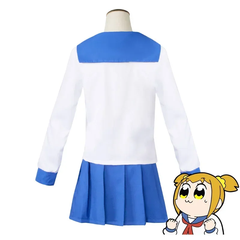 POP TEAM EPIC アニメ コスプレ衣装 ポプコ ピピミ キャラクター衣装 女性 子供用