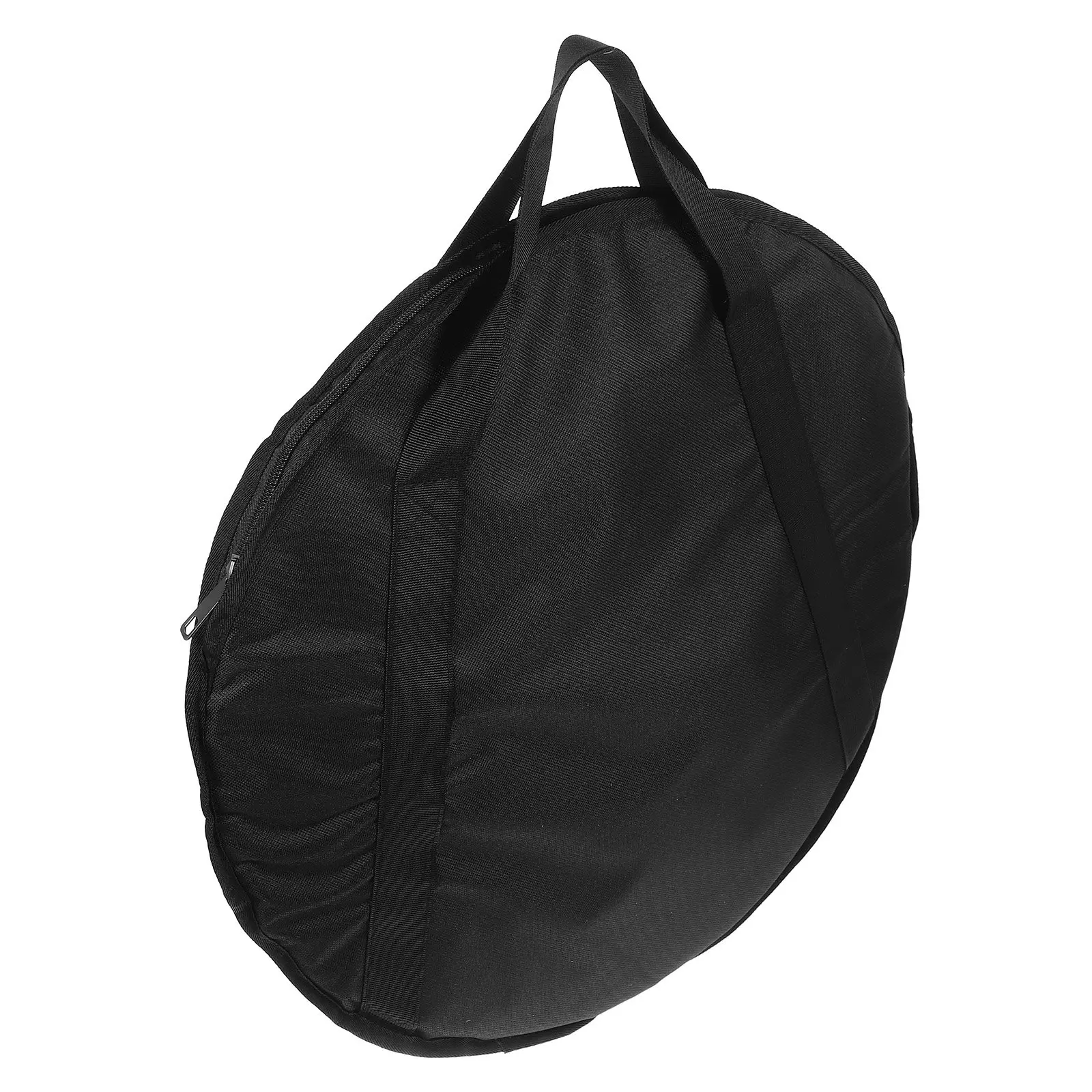 Wear Resistant Black Oxford Cymbal Bag Professional Instrument Storage Pouch Tote Bag Cymbal Carrying Case Instrument Pouch