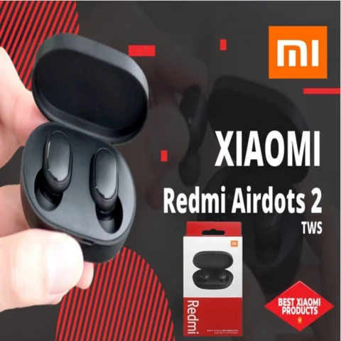 Xiaomi Mi True블루투스 이어폰무선이어폰샤오미 신제품이어폰 블루투스 무선 무선 이어버드 Redmi Airdots 2 블루투스 5.0 터치 컨트롤 마이크가 있는 짧은 대기 시간 스테레오 게임 모드 헤드폰 xiomi