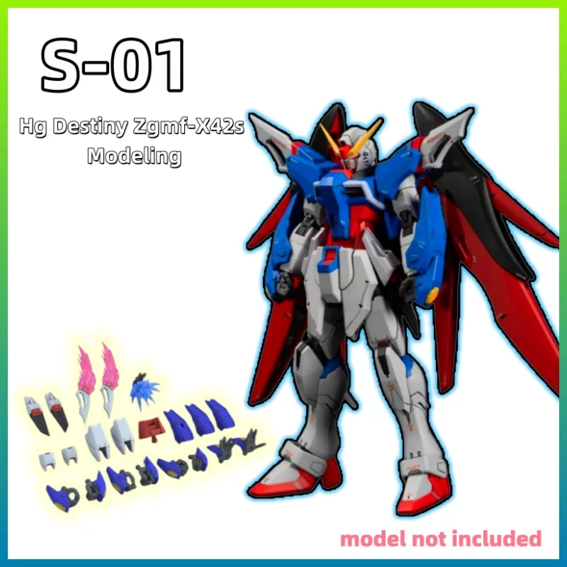 

Аксессуары для 3D-печати Phoenix S-01 для Hg Destiny Zgmf-X42s, моделирование рук, ног, модифицированные детали, компоненты со спецэффектами, игрушка