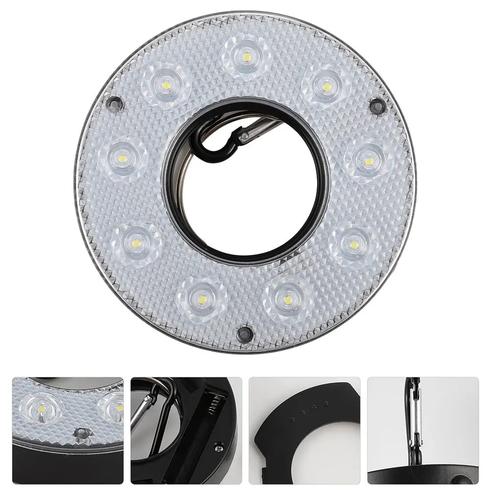 

Outdoor Hanging ABS Tent Lamp Camping Emergency Light Portable Garden Picnic Lamp Multipurpose Warm Night Light