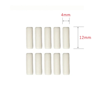 50 Pcs Automatic Pencil Eraser Mini Small White Eraser, 12*4 mm Mini Eraser, For Hidden Eraser Design Pencil, Stationery shop
