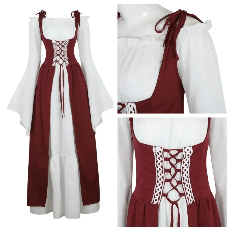 Robe Romaine Renaissance Femme – photo 3