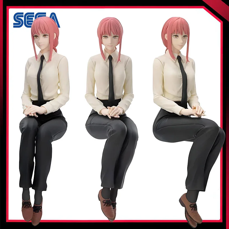 

SEGA PM Chokonose Figure Chainsaw Man Makima 14cm Japan Anime Animation Genuine PVC Action Figure Desktop Decoration in Stock
