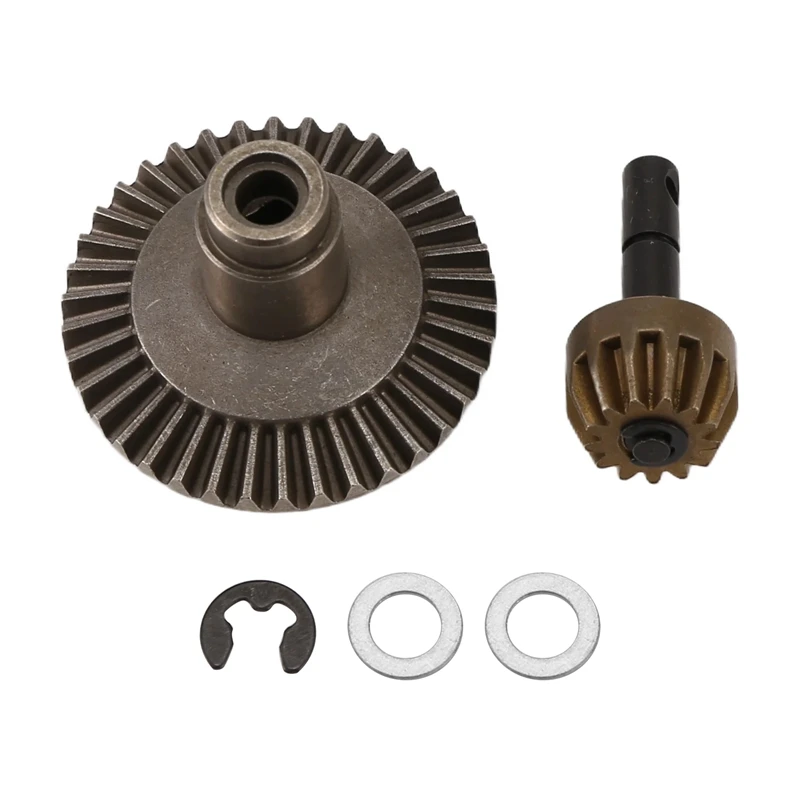 13T 38T Metal Crown Gear Motor Differential Main Gear Combo for Front Rear Axle AXIAL SCX10 90021 90022 Off-Road RC Truck Car