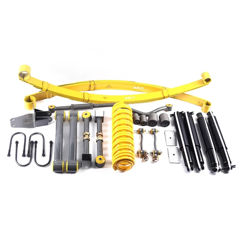 

4x4 3" Lift Kits For Jeep XJ Car Shock Lift Spring Rear Block Full Set Shock Absorber Suspension For Jeep Cherokee XJ