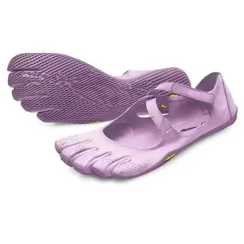 Women's New Five Toe Shoes, Breathable Mesh Soft Sole Non-slip Footwear for Indoor Yoga Pilates Dance Fitness