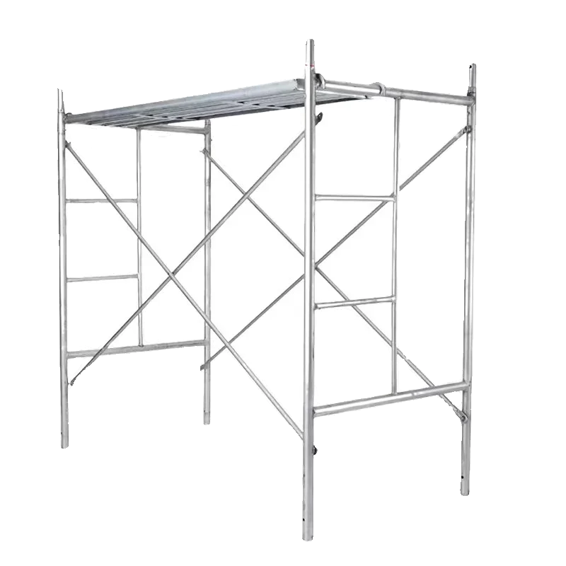 溶融亜鉛めっきドア型ガントリーはしご,台形ベッドタイプ,可動装飾,厚い建物