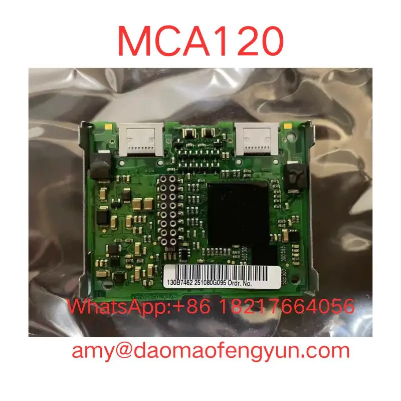 Used  MCA120  PN Communication Card 130B12355  tested  ok   fast  shipping