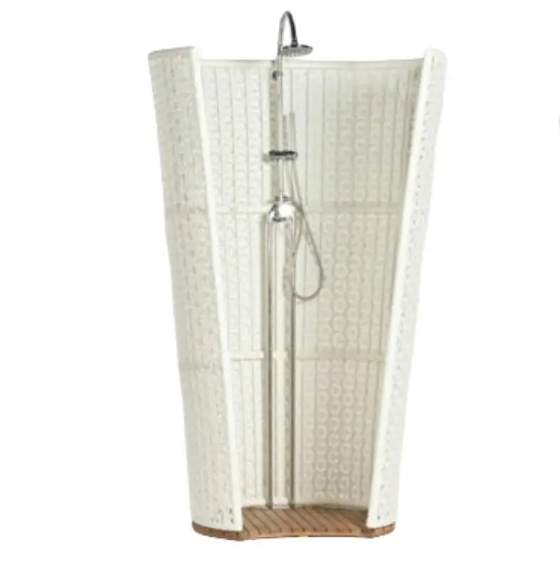 

Customized Easy Assembly Beach House Cottage Furniture Bath Shower Cabin Module Beach Public Outdoor Shower