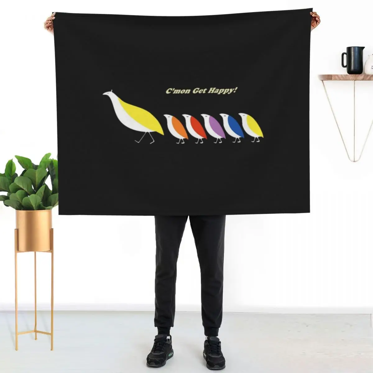

Partridge Family Classic T-ShirtMarch Of The Partridges Throw Blanket Modern Design Soft Blanket for Home Decor