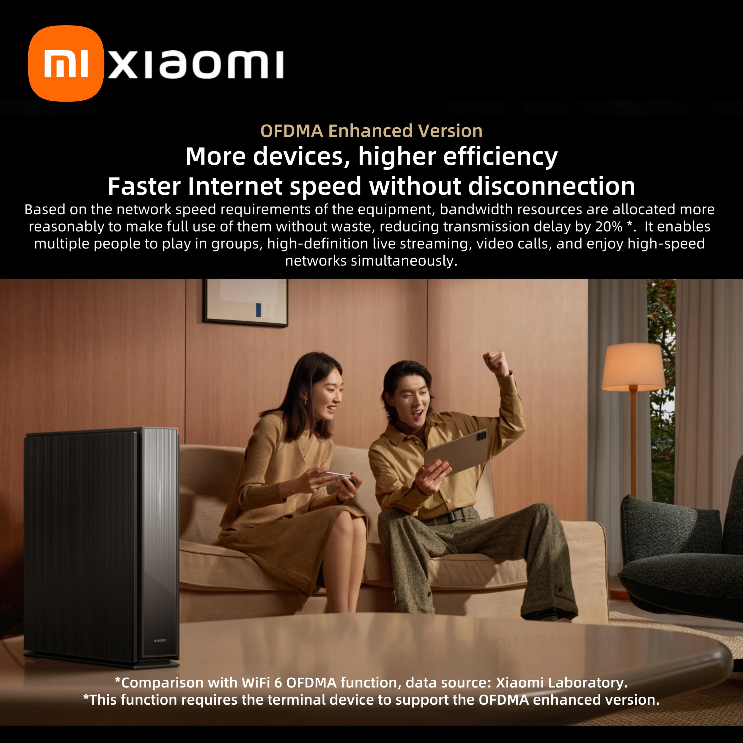 Xiaomi Router BE6500 Pro Hub Gateway IPTV 2.5G Ethernet Port 1GB Large Memory OFDMA WPA3 IPV6 Repeater Modem Signal Amplifier