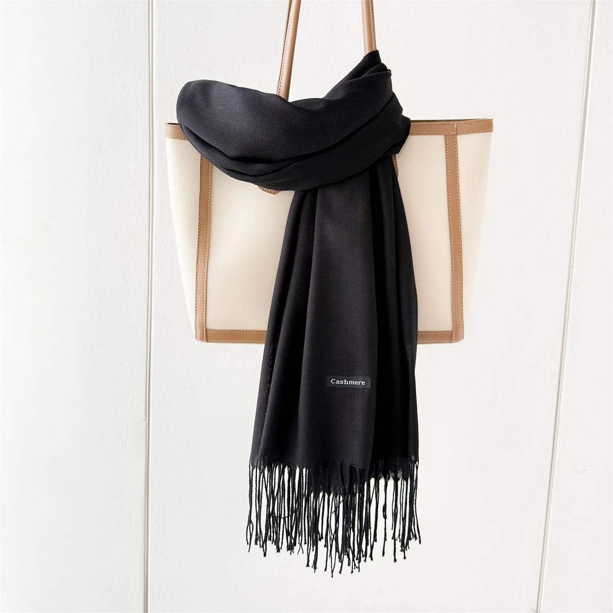 Desgine Brand Solid Women Cashmere Scarf Autumn Winter Warm Shawls Wraps Men's Pashmina Tassels Scarves Female Foulard Mujer