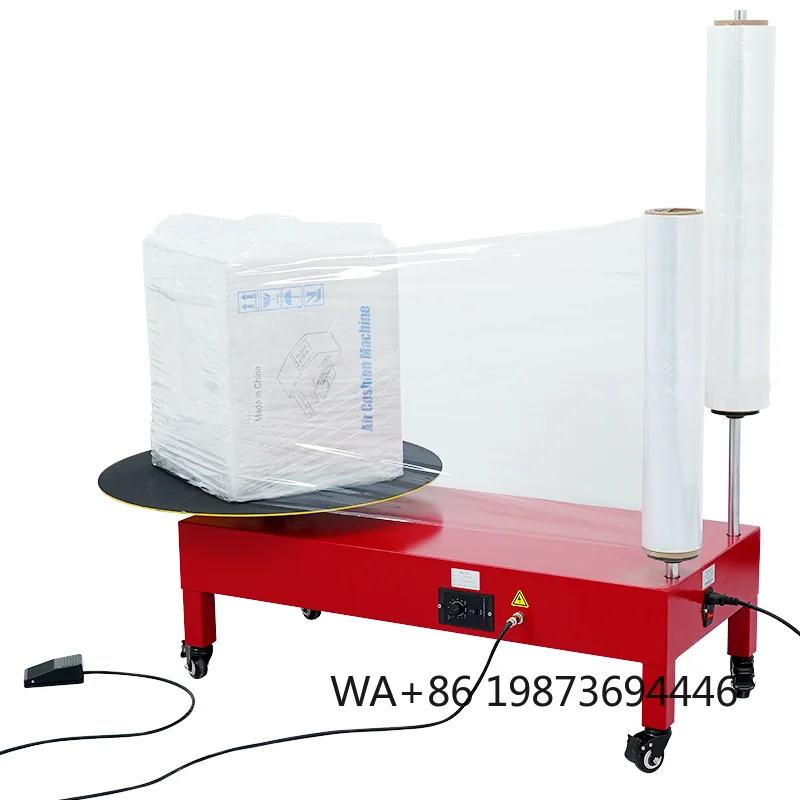 200W P4090 Stretch Film Wrapping Machine Chemical Apparel Packer