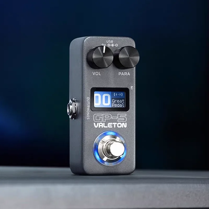 Valeton GP-5 New Single Form Digital Integrated Effect Device/NAM&IR Loader with 100 preset positions