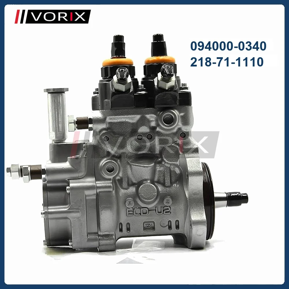 

094000-0340 6218-71-1110 Diesel Fuel Injection Pump for KOMATSU SAA6D140E-3