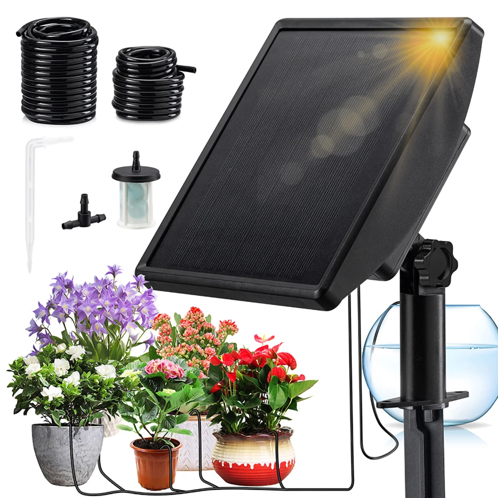 Solar Automatic Drip Irrigatio - đánh giá và giá Smart Garden System