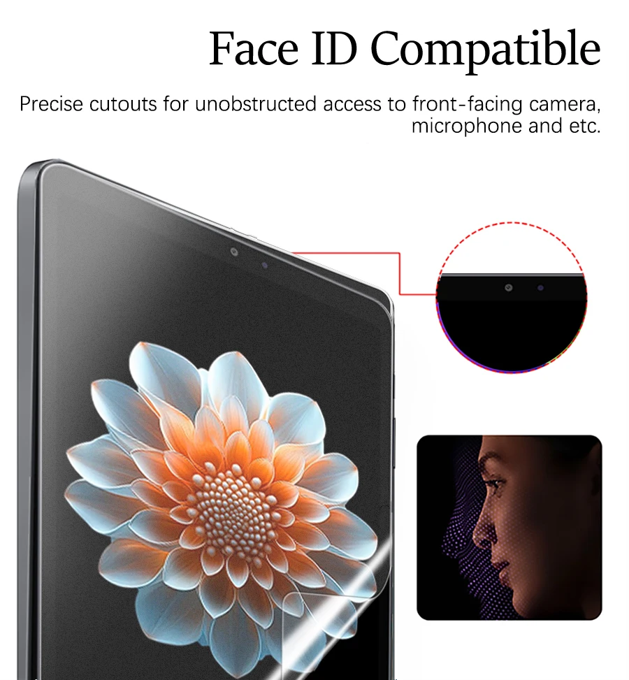 3 Stück Papiergefühl wie Displayschutzfolie für Alldocube iplay70 mini ultra pro iplay 70 60 50 mini pro iplay60 iplay50 Film ohne Glas – Detail 5