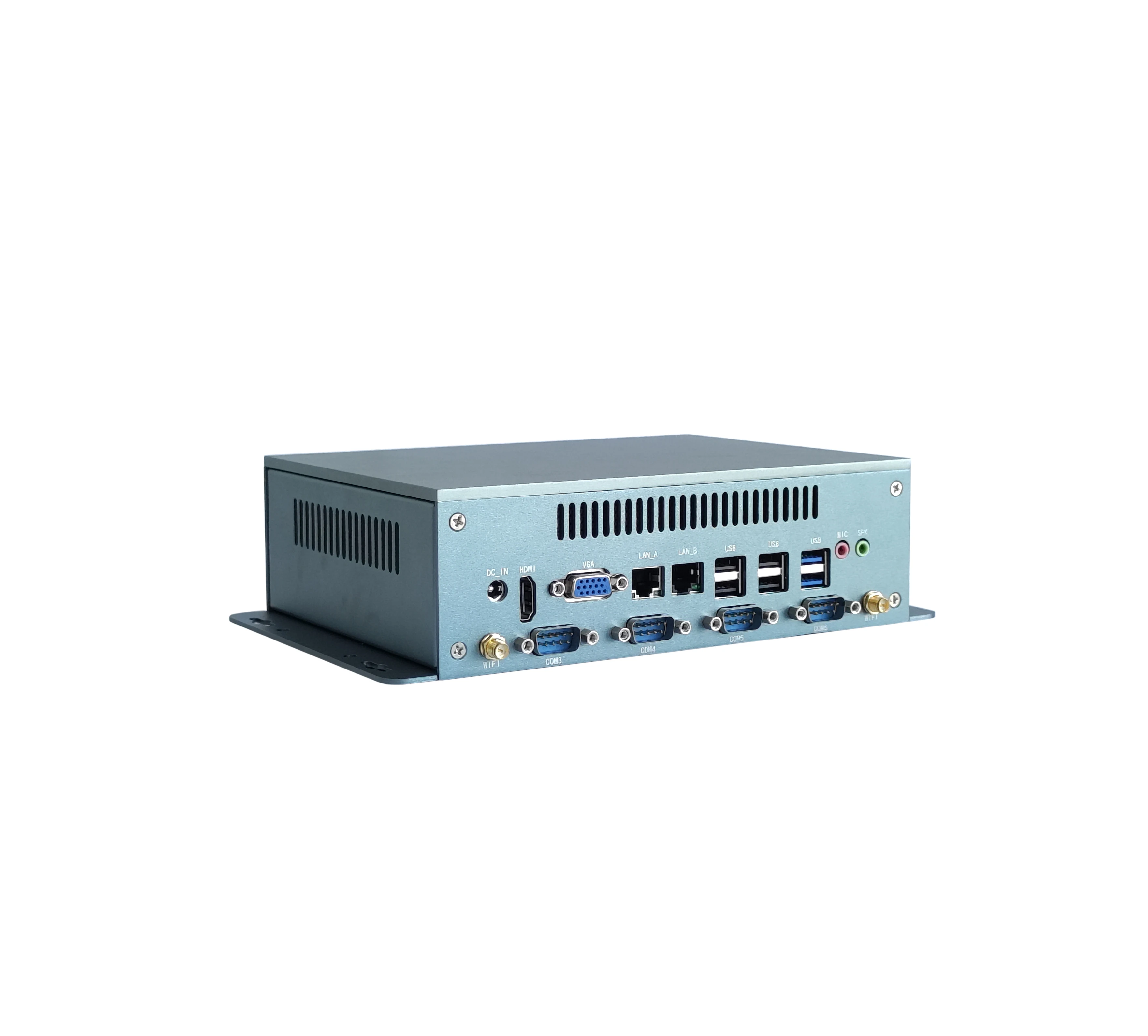 M10U-M100SE Mini Industrial PC Supports 8th 10th Gen Core I3 I5 I7 Single DDR4 Max 32G 12V
