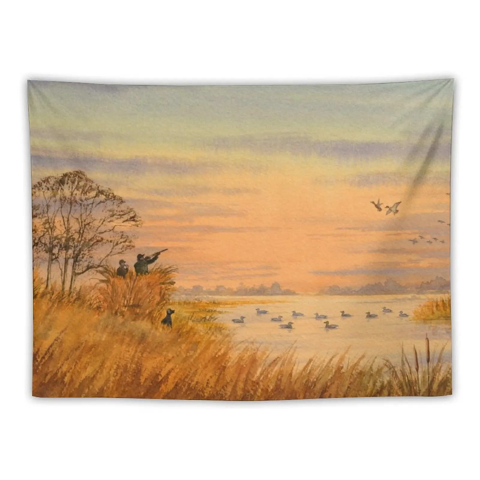 

Duck Hunters Calling Tapestry Room Design Decoration Bedroom Decoration Wall Tapestry
