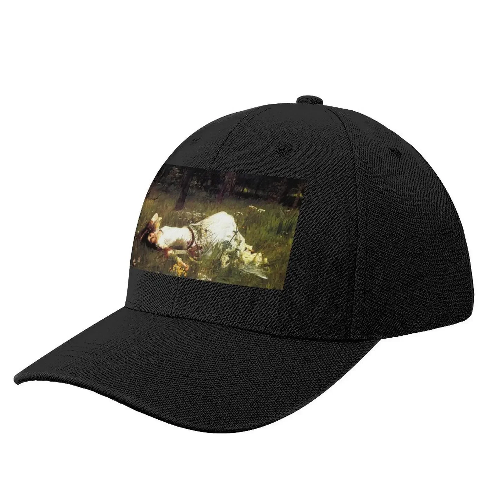 John William Waterhouse - Ophelia 1889 Baseball Cap Sun Cap Christmas Hat Men Caps Women's