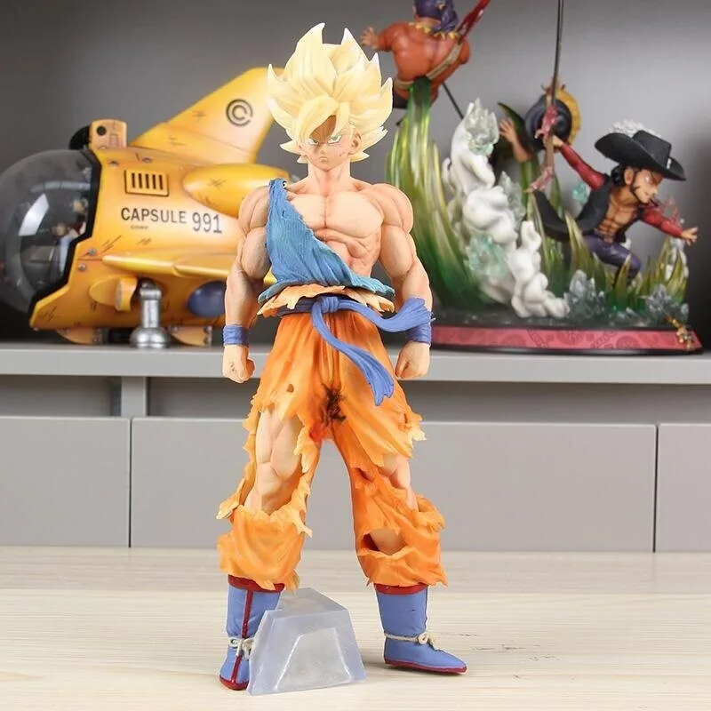 Dragon Ball Infinite First Super, Son Goku Super Saiyan Figures, Animation Models, Boxed Ornaments and Peripheral Adult Figures