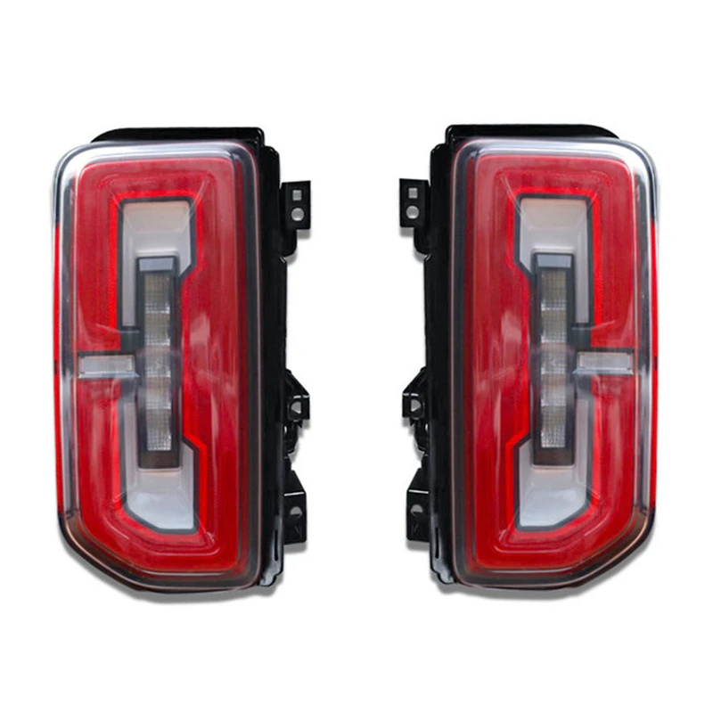 12V 2PCS Car LED Rear Tail Lights Brake Lamp Reversing Light Turn Signal Light  For Ford Bronco 2021 2022 2023