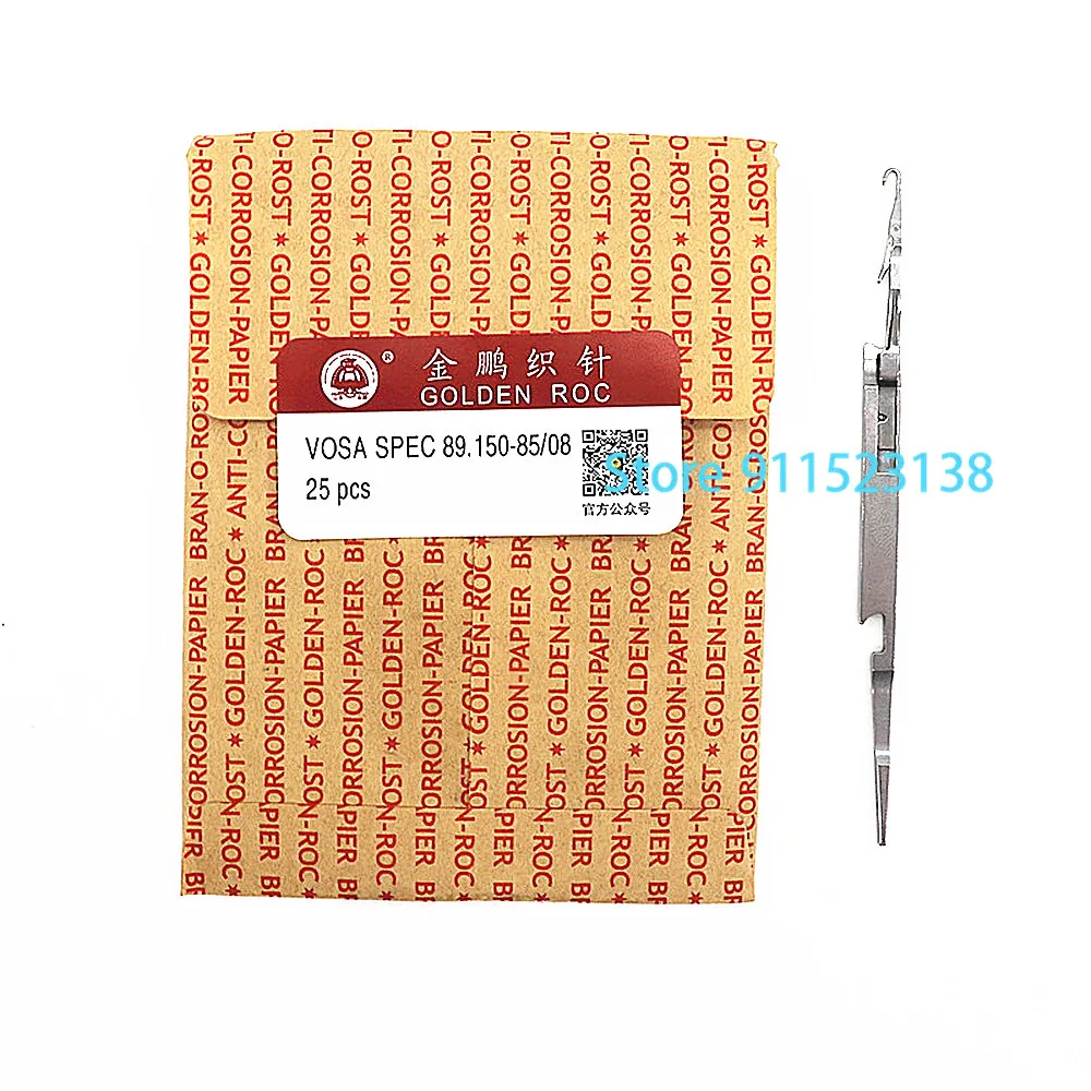 

100 Pcs Genuine Golden Roc Knitting Needle Vosa Spec 89.150-85/08 For SHIMA SEIKI Chinese Knitting Machine 3G 5G 7G Needle