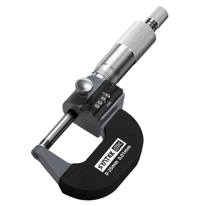 

Koravo Counter Micrometer Outer Diameter Thickness Gauge with 0.01mm Resolution China Wholesale