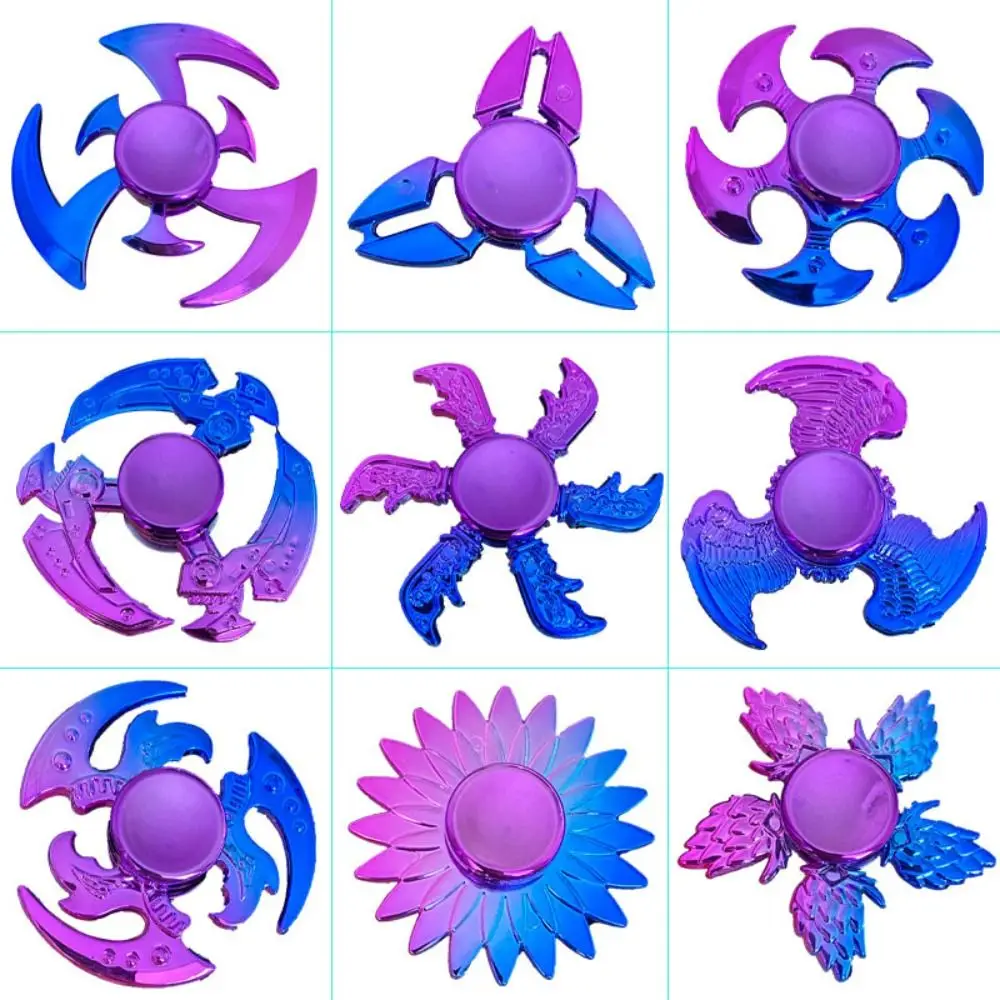 Rodamiento autolubricante, alas de dragón, Spinner de mano, bajo ruido, antiansiedad, giroscopio para la yema del dedo, Antipresión, alta velocidad, regalos para niños