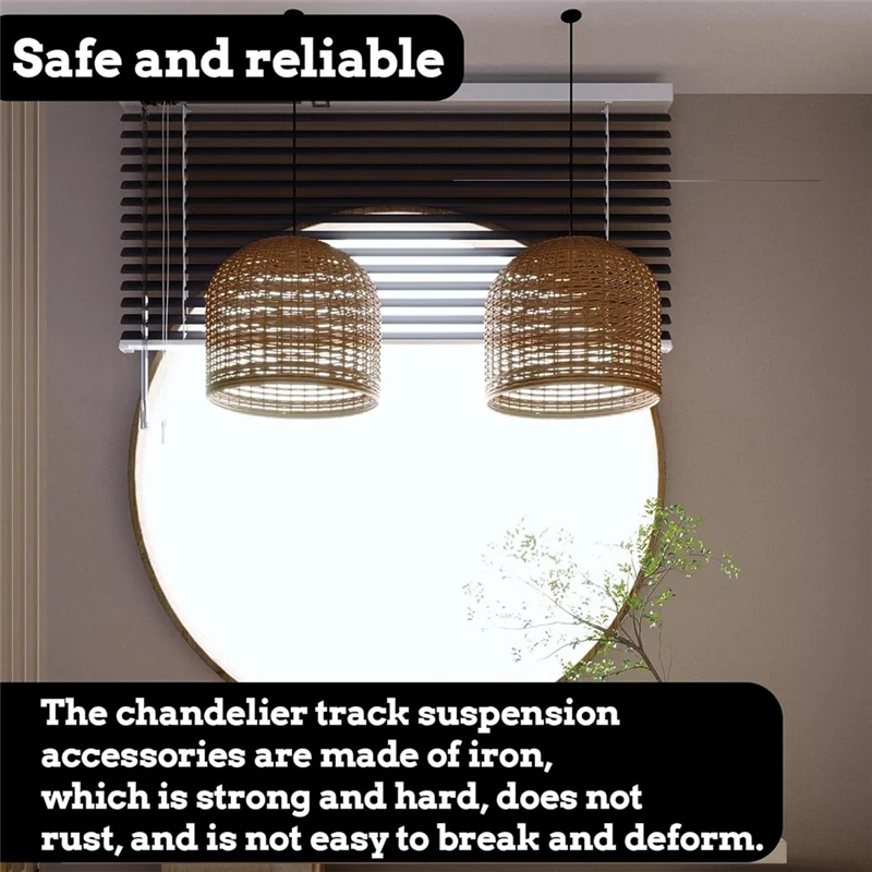 HHO-Multi-Pack Of 4 Sloped Ceiling Adapters For Hanging Lights, Chandelier Adapting Kit, 180 Degrees Rotation