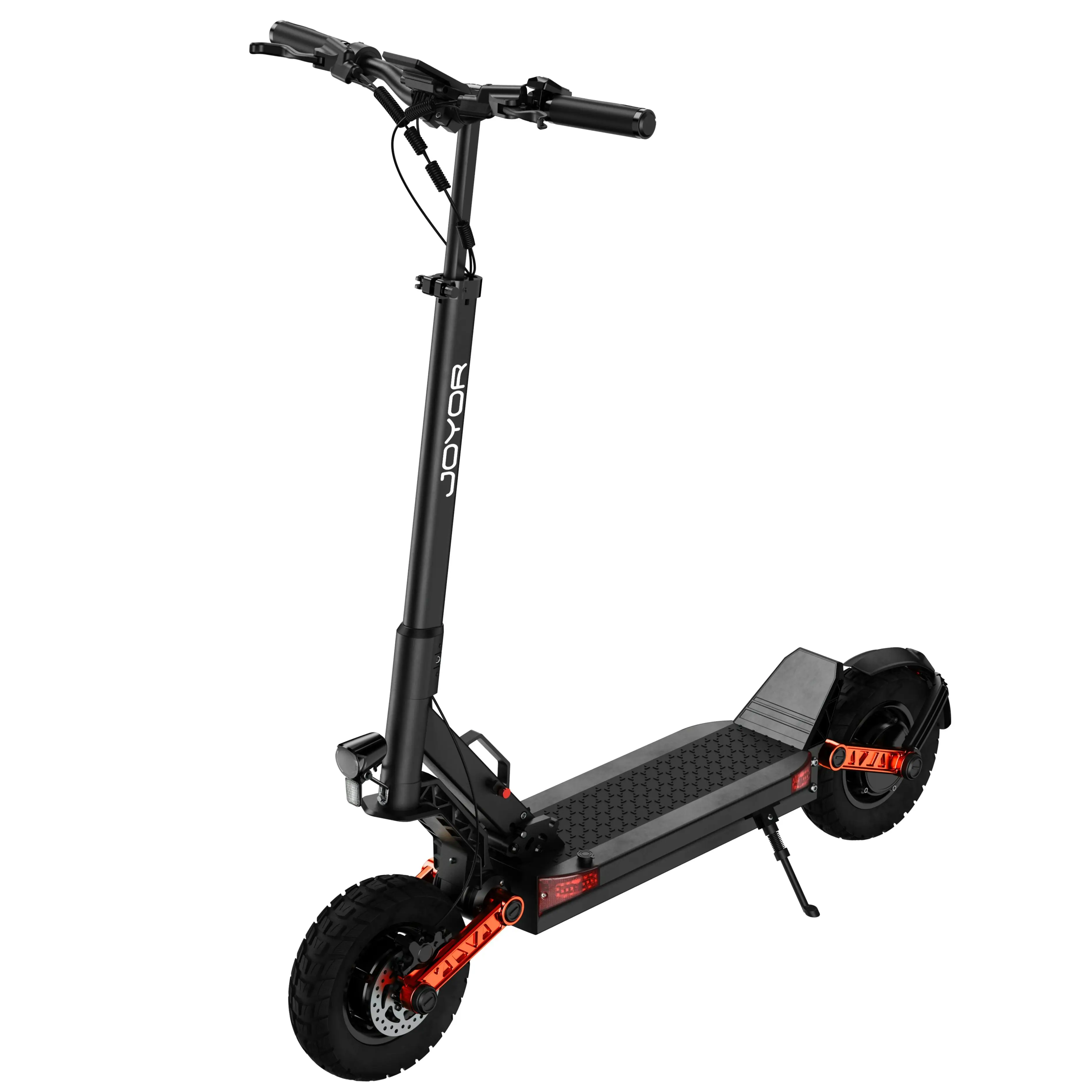 JOYOR S10-S-Z Elektroroller für Erwachsene, 60V 18Ah Akku mit großer Kapazität, 10-Zoll verschleißfeste Reifen, stabile Leistung, komfortables Fahren, stilvolles schwarzes Design, perfekt für den