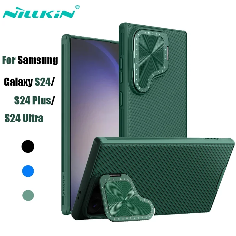 

For Samsung Galaxy S24 Ultra Case NILLKIN CamShield Prop Camera Protection Bracket Phone Case For Samsung S24/ S24 Plus