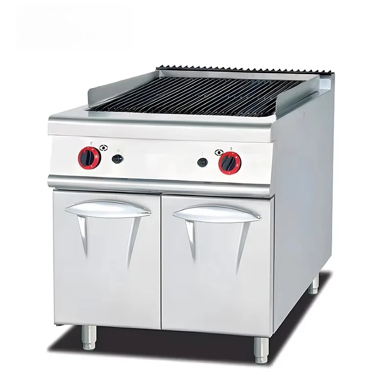 

High demand gas high flame double stove frying boiler