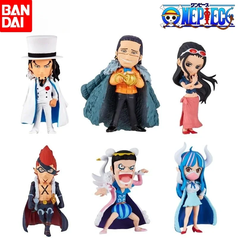 Bandai-Figurines d'action Anime pour enfants, Gashapon, One Piece, Onepi No, Mi 09, Nico C.ime Lucci, Bon Clay, Jouets cadeaux, Original